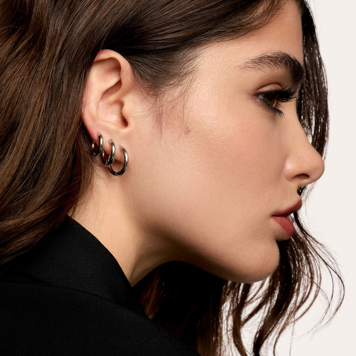 Brincos Argola Slim 12mm