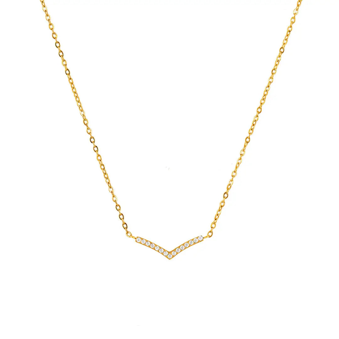 Colar Diadema com Pedras Brilhantes