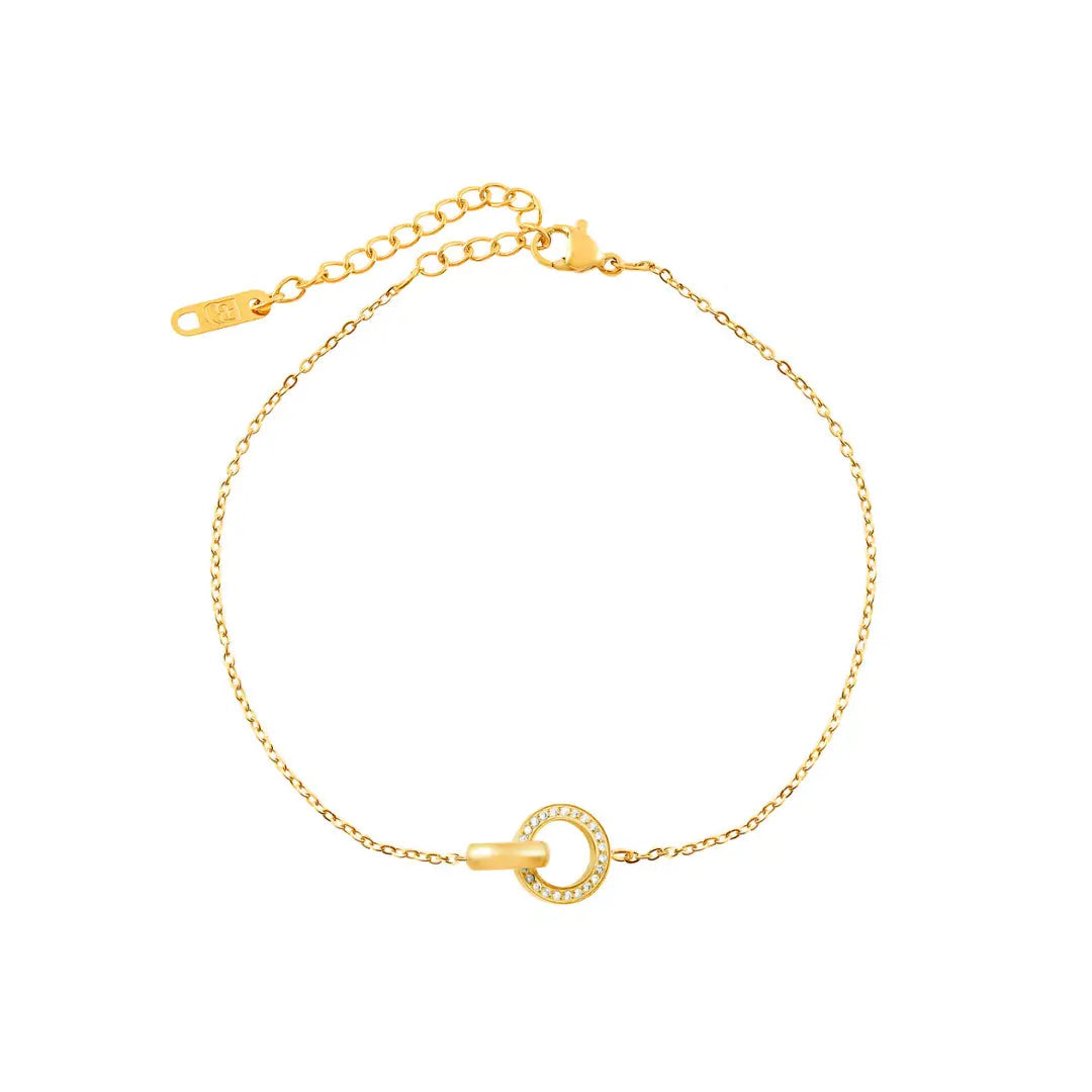 Pulseira Anéis Cruzados