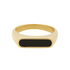 Anel Slim Havine Black