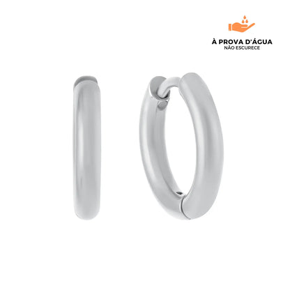 Brincos Argola Slim 12mm