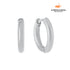 Brincos Argola Slim 12mm