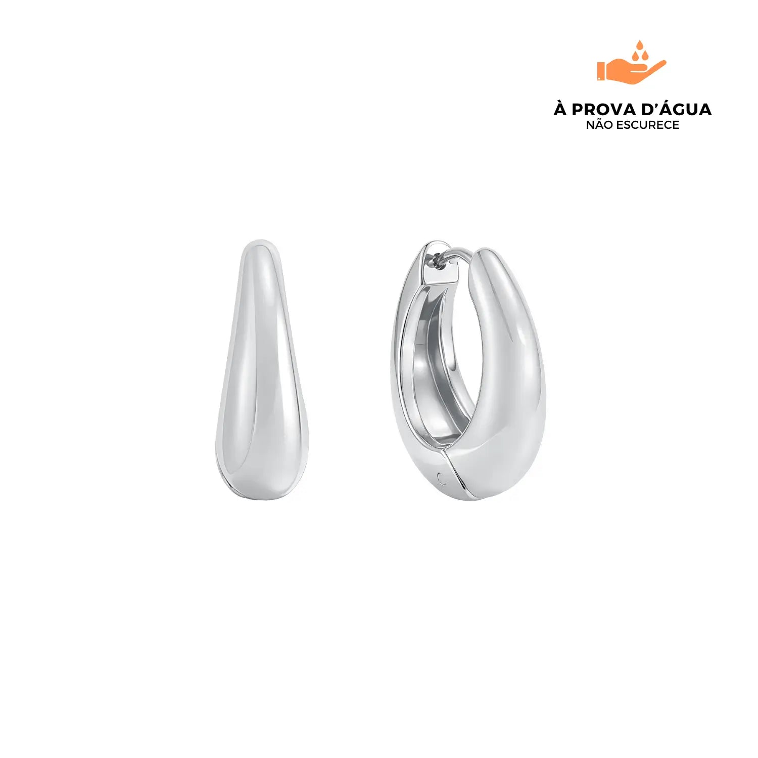 Brincos Londrinos 10mm