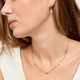 Brincos Ponto Dourado