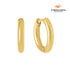 Brincos Argola Slim 12mm