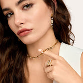 Brincos de Elos Glamour