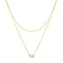 Colar Duplo Cristal