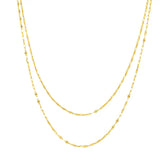 Colar Folhas Douradas