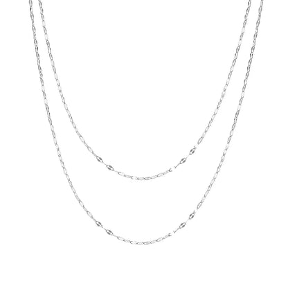 Colar Folhas Duplo