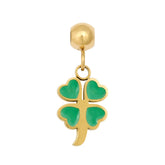 Pingente Trevo Verde