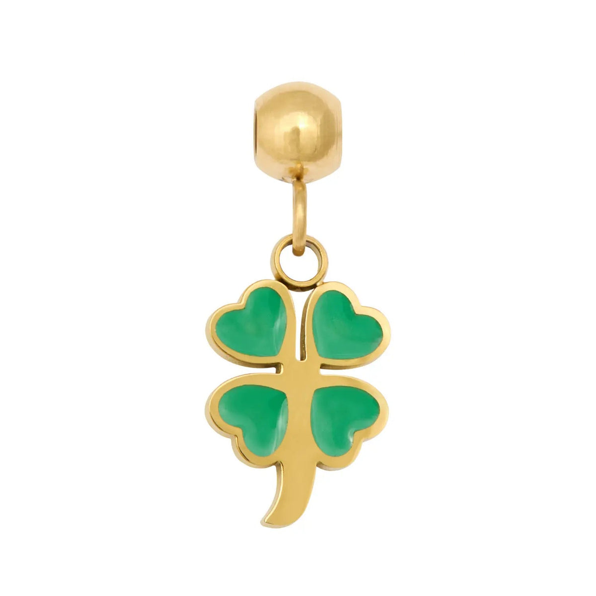 Pingente Trevo Verde