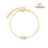 Pulseira Cristal Retangular