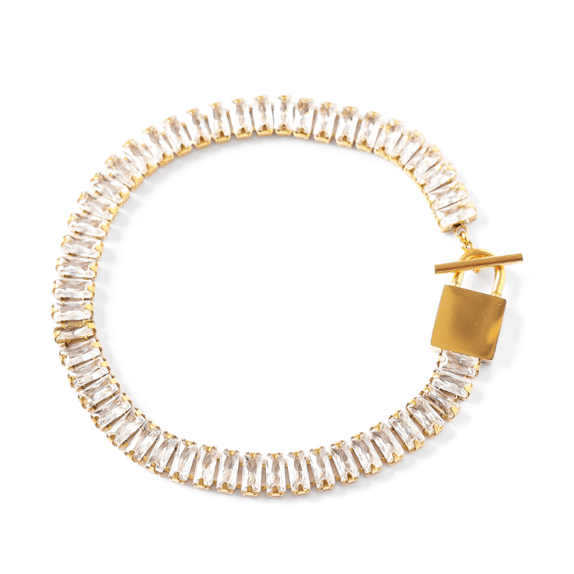 Pulseira Riviera Retangular