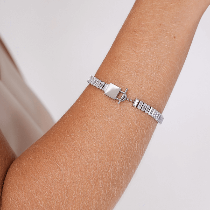 Pulseira Riviera Retangular