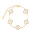 Pulseira Trevo Branco