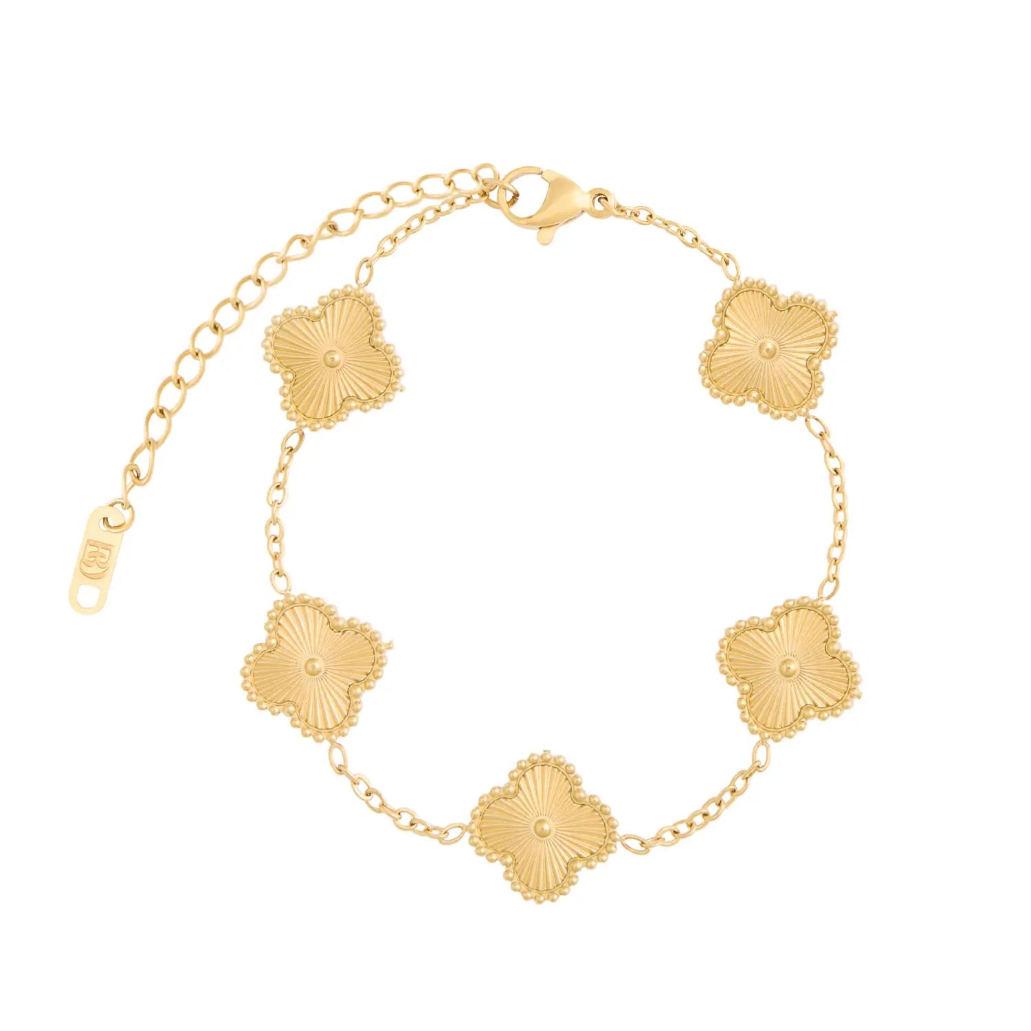 Pulseira Trevo Dourado