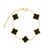 Pulseira Trevo Preto