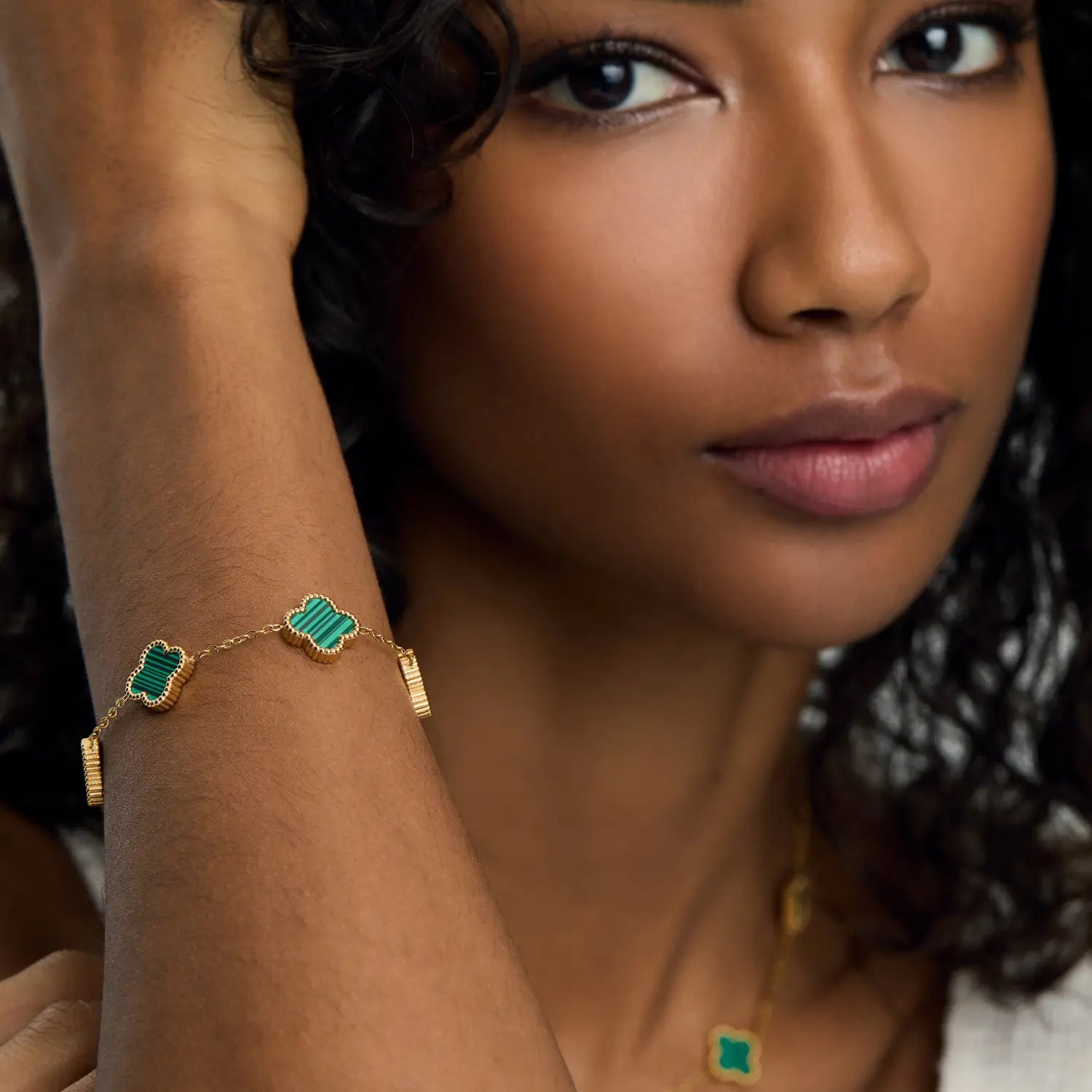 Pulseira Trevo Verde